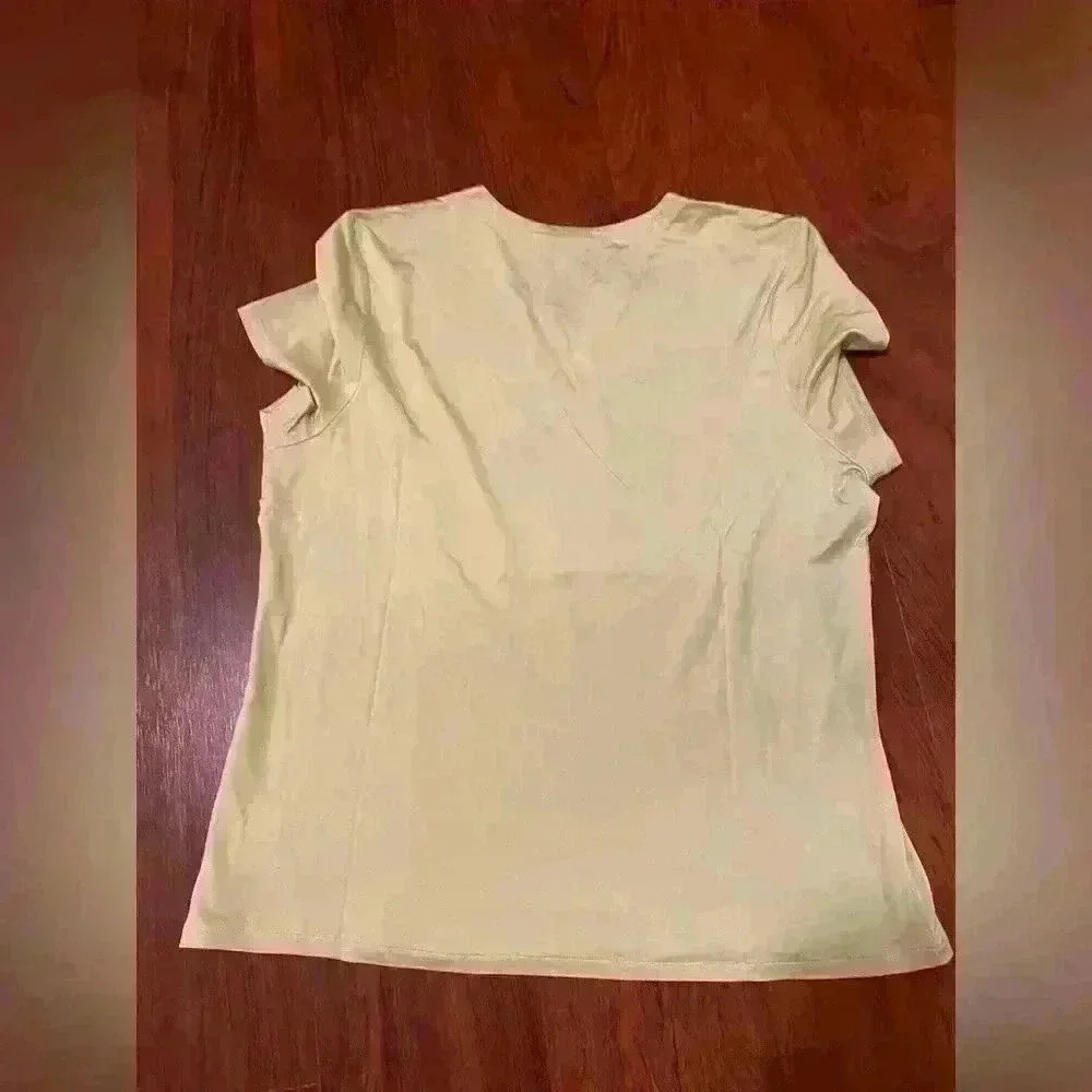 Pendleton Camel Tan Silk Blend cotton blouse - Picture 5 of 5